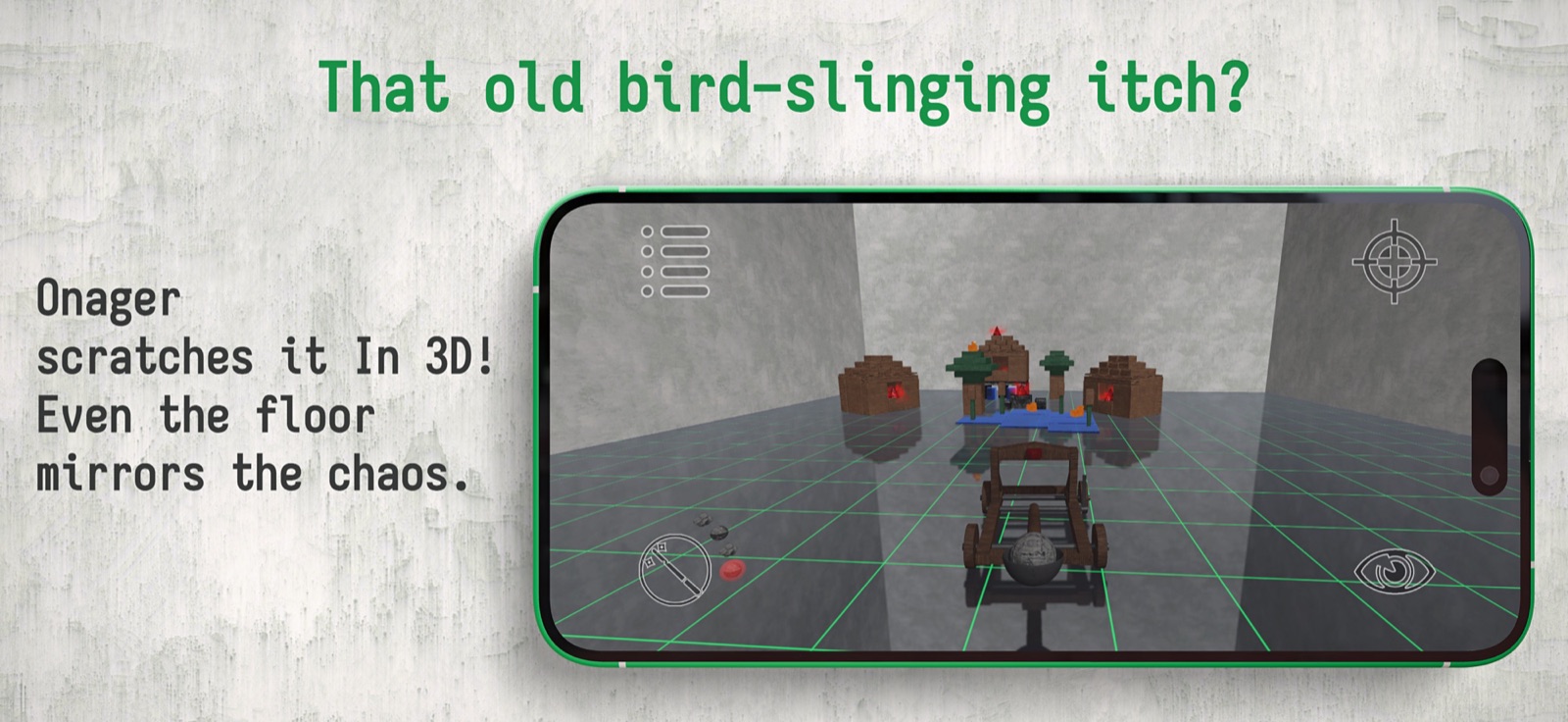 Onager — 3D hra s katapultom a ničením stavieb